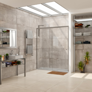 mampara 2 hojas corrediza dritto GGU