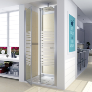 mampara puerta 2 hojas shawer ggu