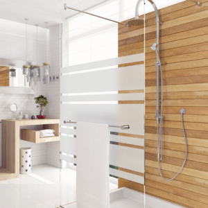 mampara Paño fijo con tensores ggu