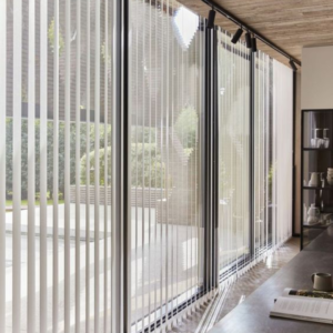 cortina bandas verticales tela black out ggu
