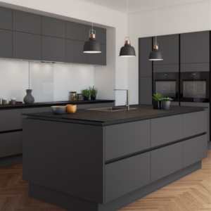 mueble de cocina total black ggu