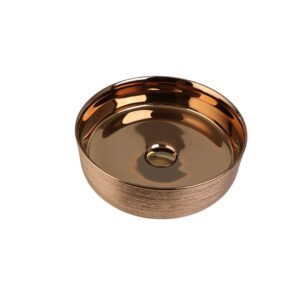 Bacha en acabado cobre